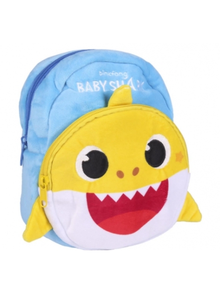 Zaino scuola materna giallo personaggio Baby Shark